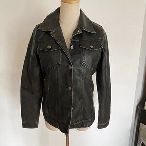 B. Coature Leather Jacket